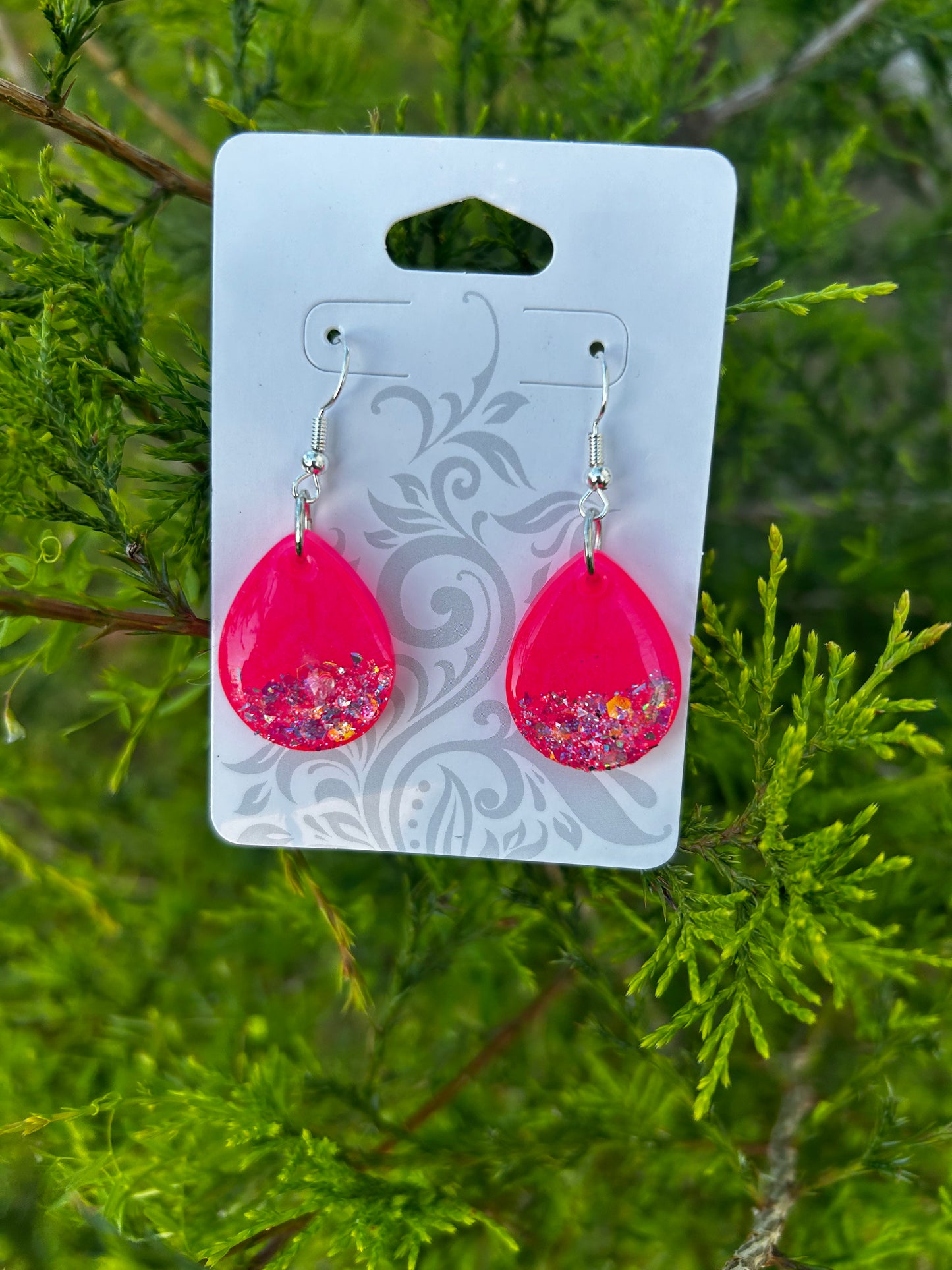 Resin earrings