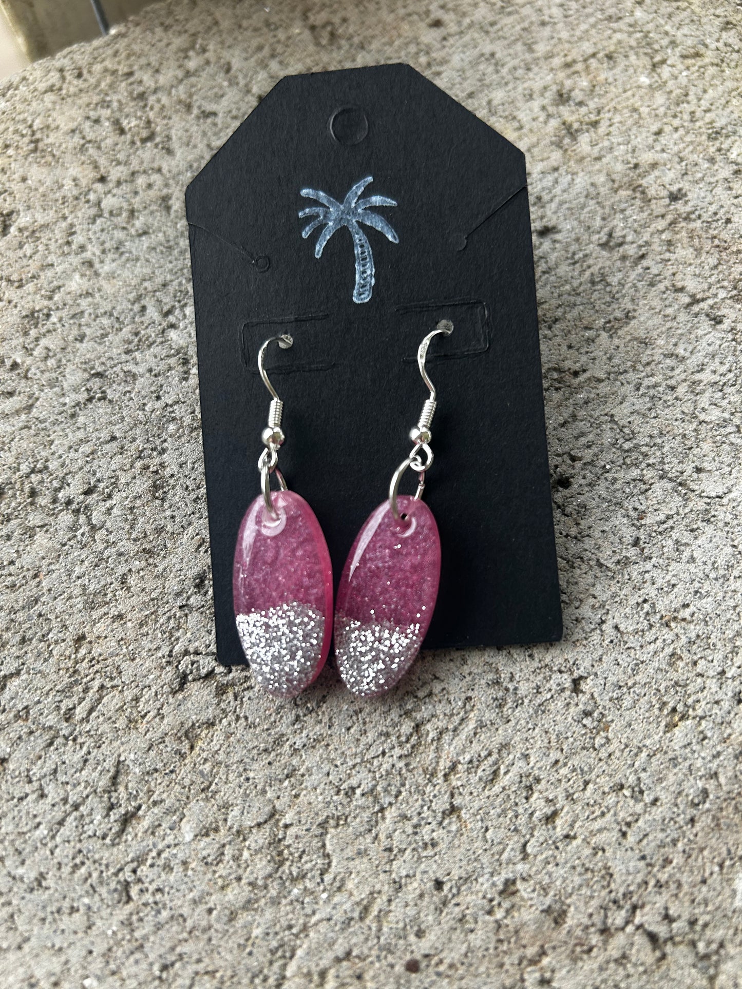 Resin earrings