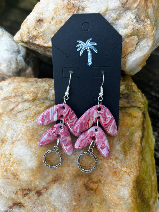 Polymer clay earrings