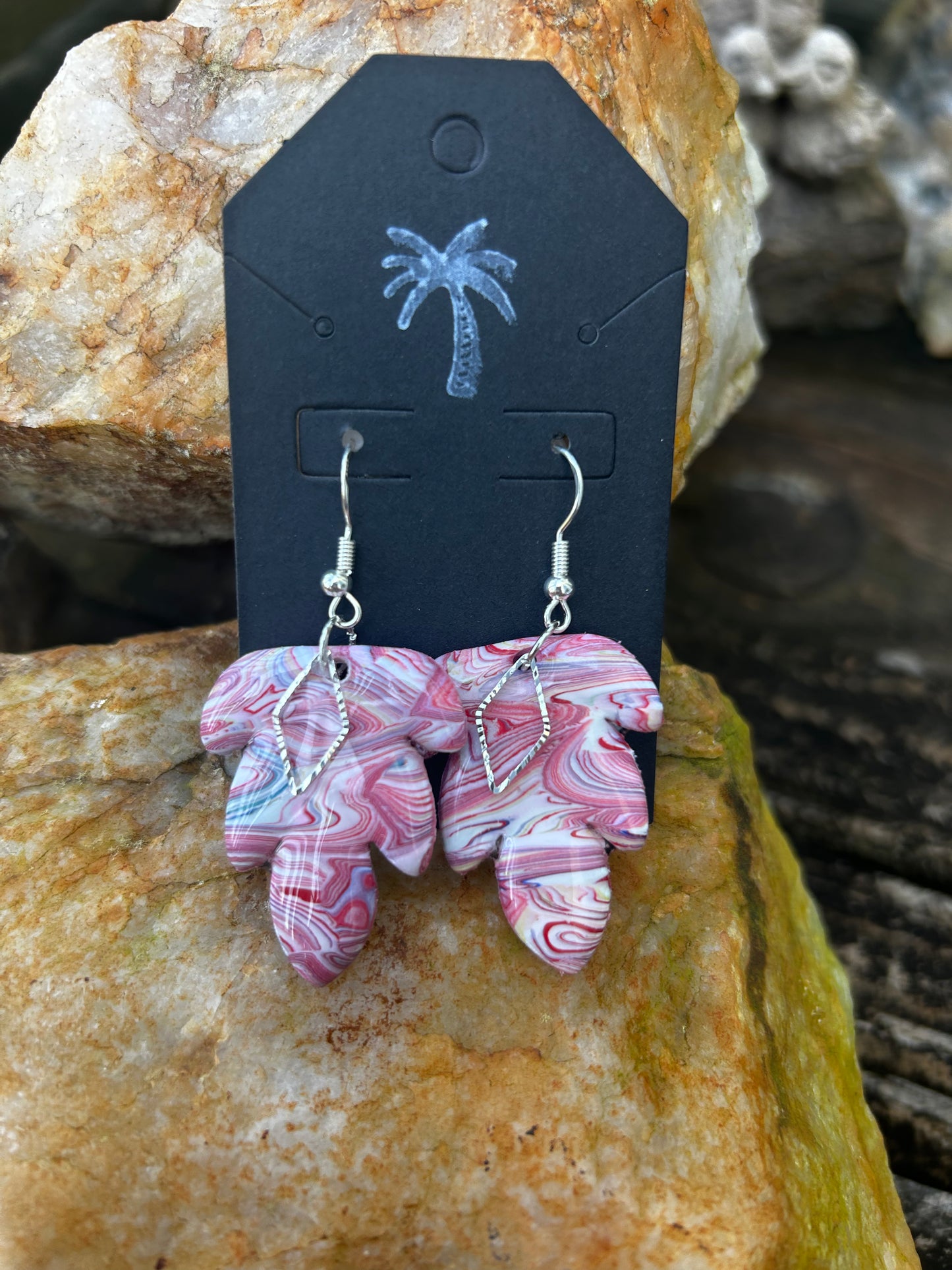 Polymer clay earrings