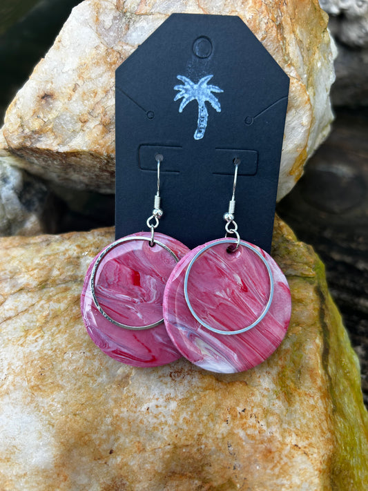 Polymer clay earrings