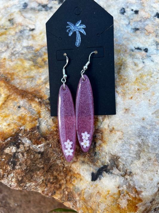 Resin earrings